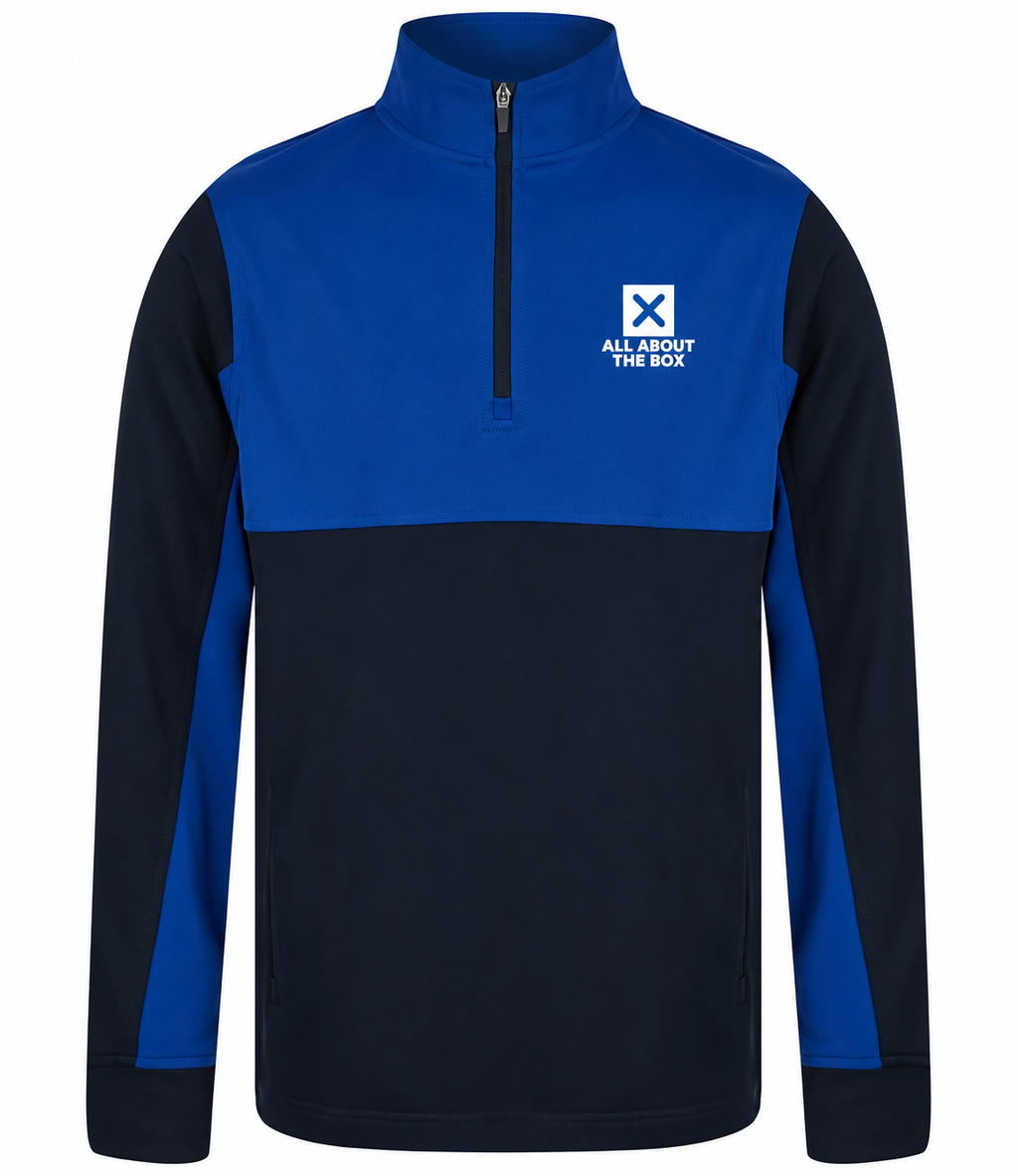 AATB Classic Box Sports Top 1/4 zip