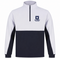 Tracksuit Top 1/4 zip Two tone White/Navy Blue