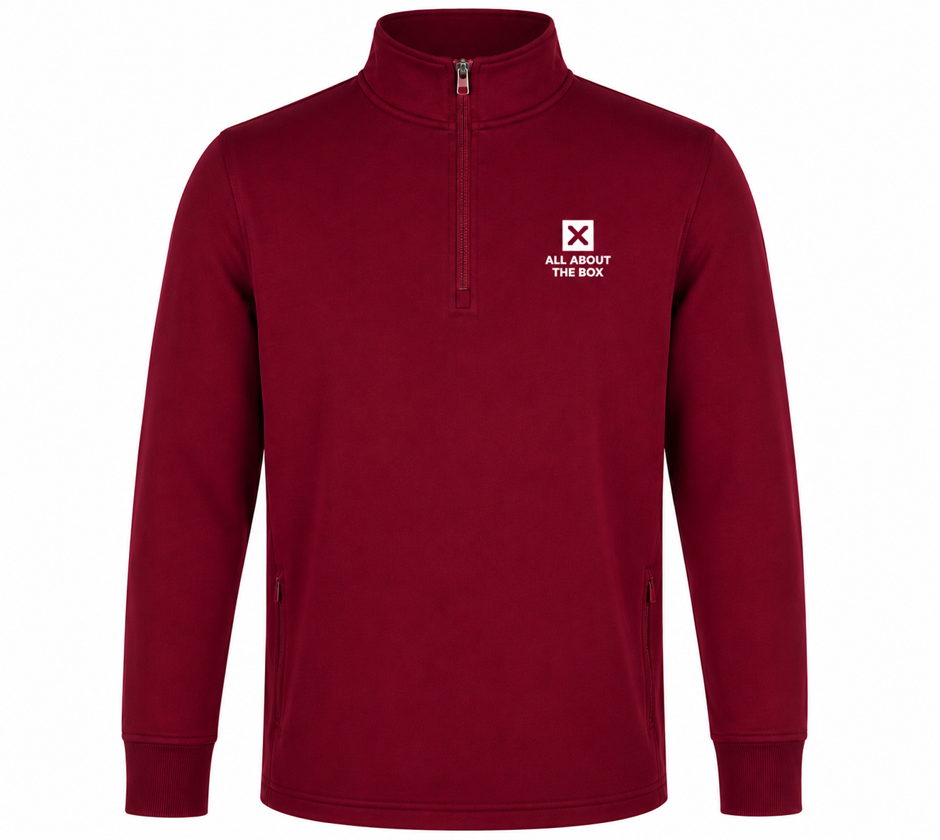 Performance Sports Top 1/4 zip Burgundy