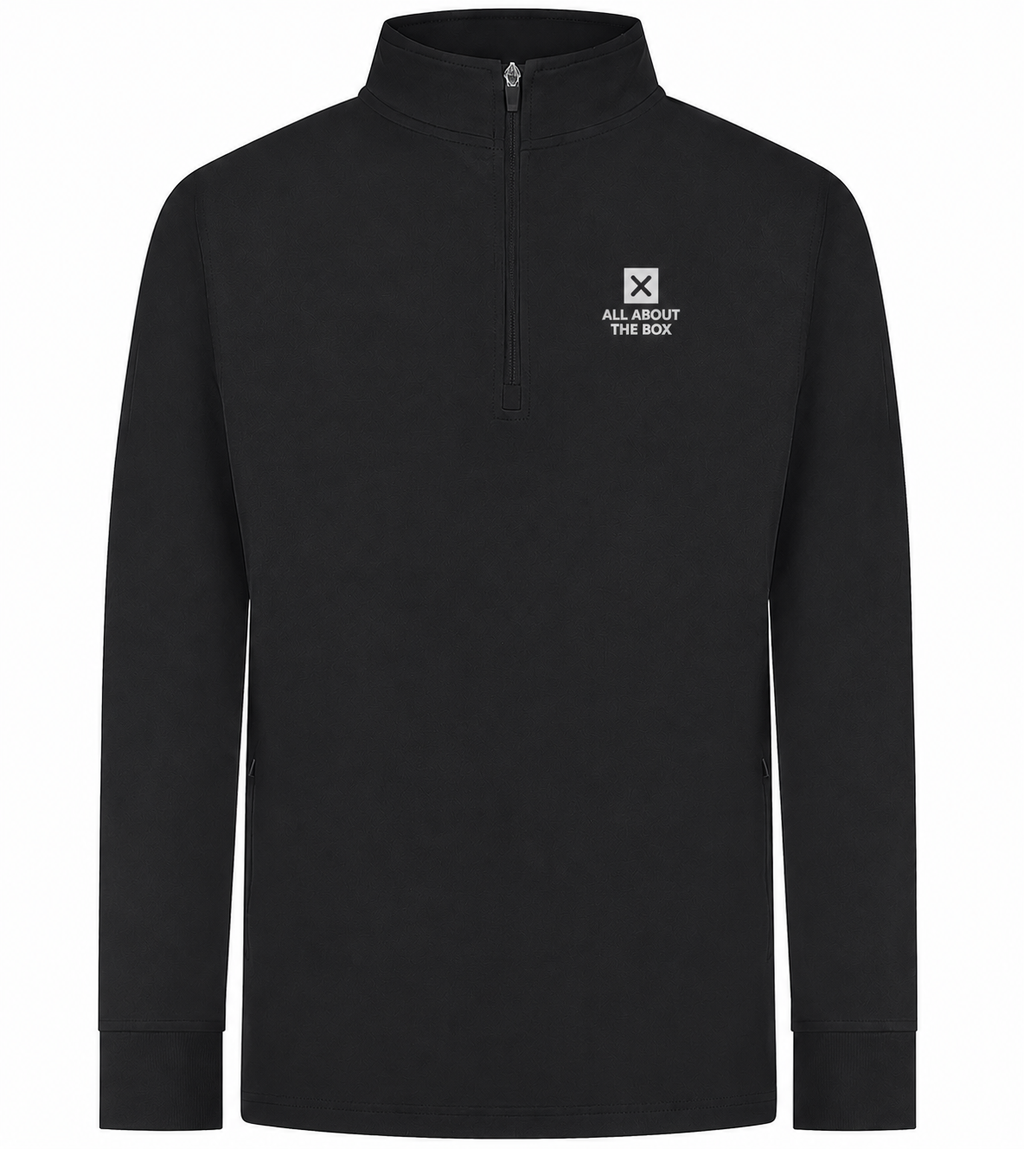 Performance Sports Top 1/4 zip Black