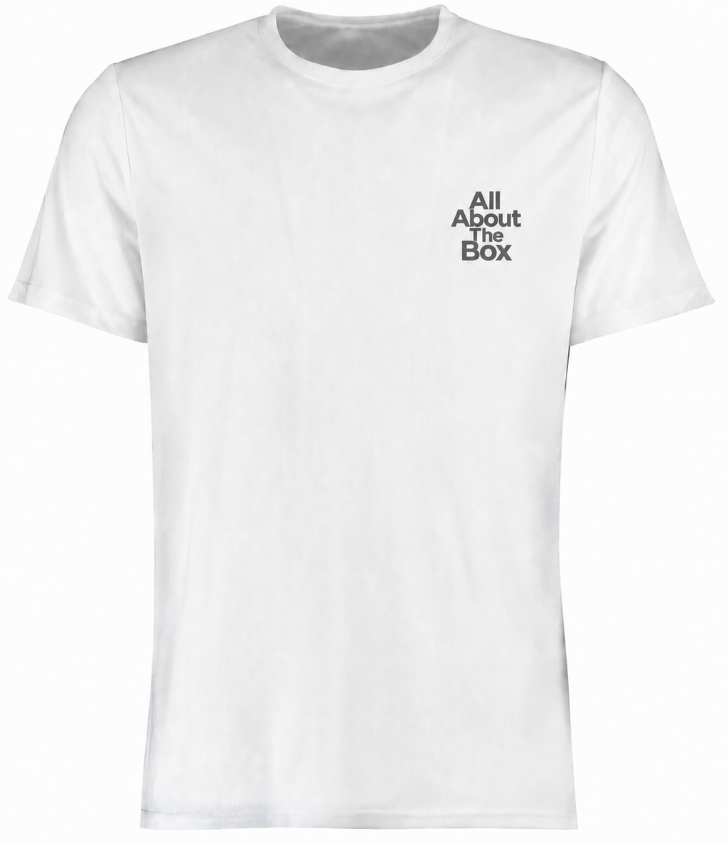 Sports Performance Short Sleeve White T Shirt