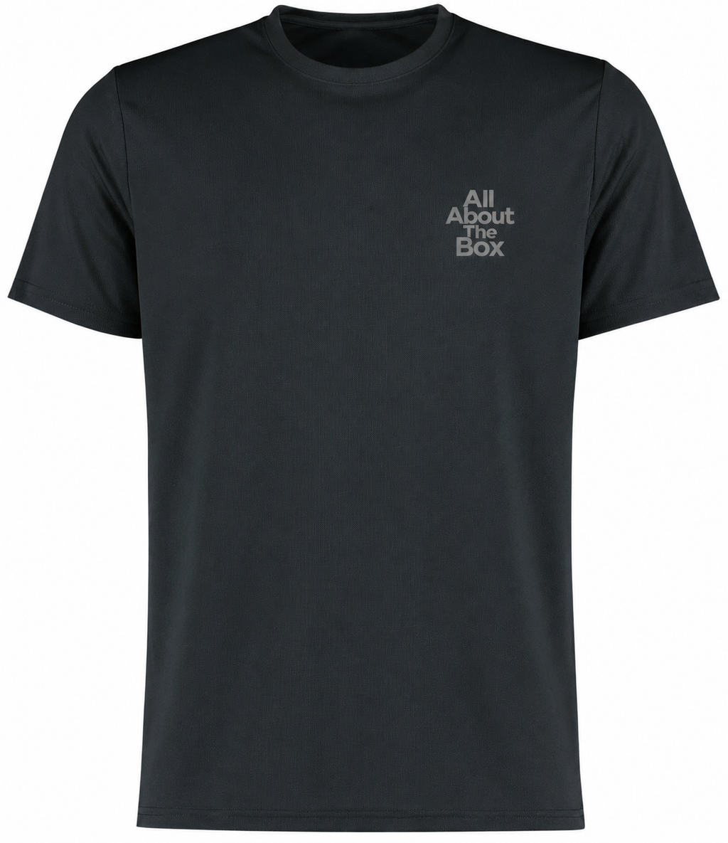 Sports Performance Short Sleeve Dark Grey T Shirt