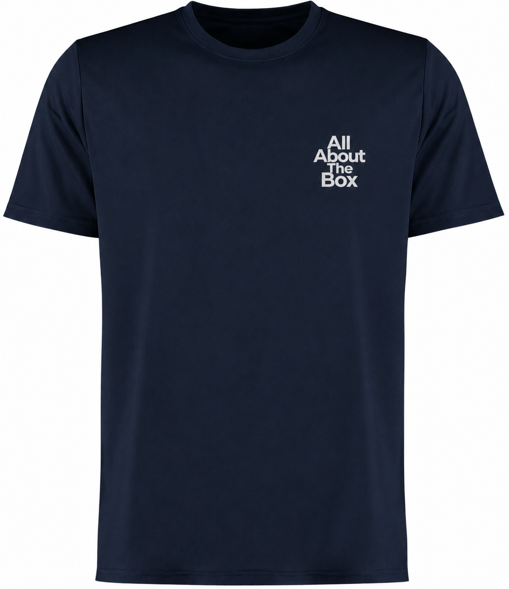 Sports Performance Short Sleeve Navy T Shirt