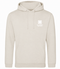 Natural Stone aatbox College Hoodie with Box Logo on the front and Large Log on rear