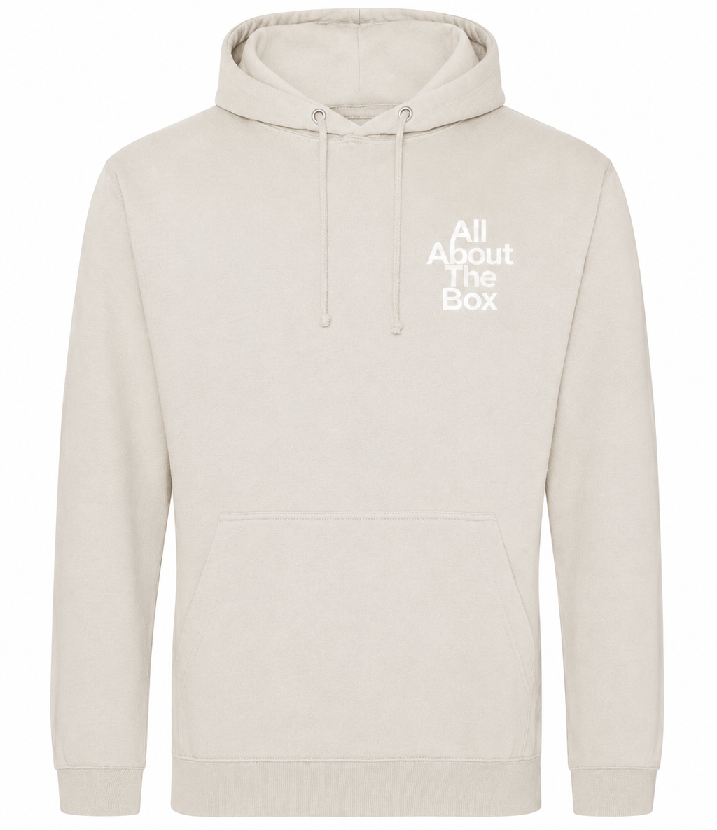 Natural Stone aatbox College Hoodie with Logo on the front