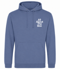 Royal Bluraatbox College Hoodie with Logo on the front