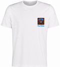 AATBOX White Short Sleeve T Shirt with All About The game Darts  logo and Box Logo on rear