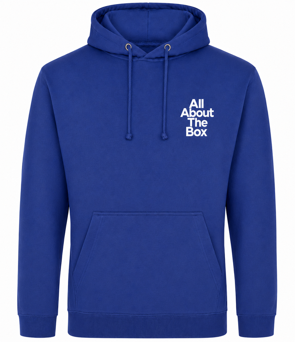 Royal Blue aatbox College Hoodie with Logo