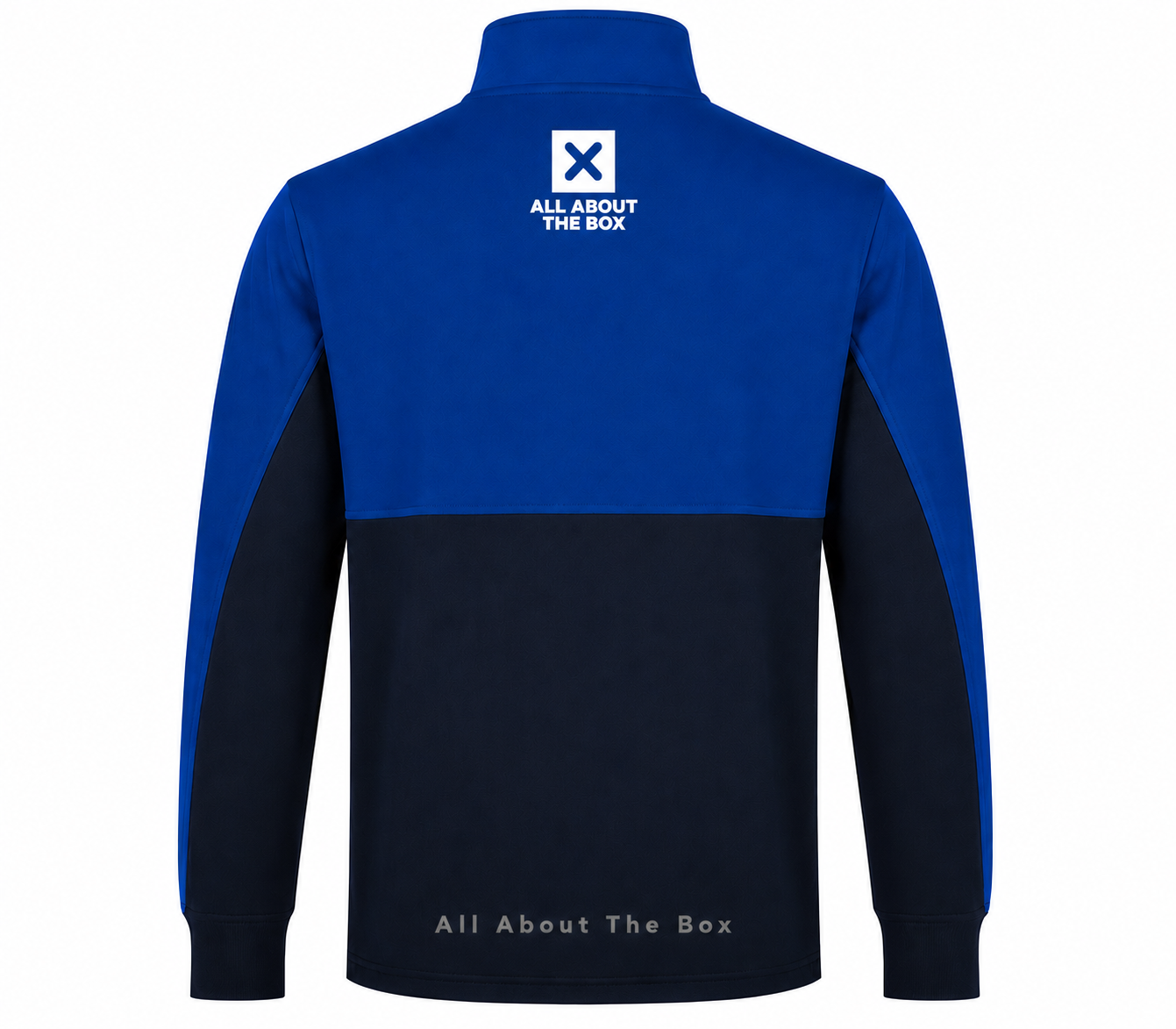 Performance Sports Top 1/4 zip Two tone Blue/Navy Blue