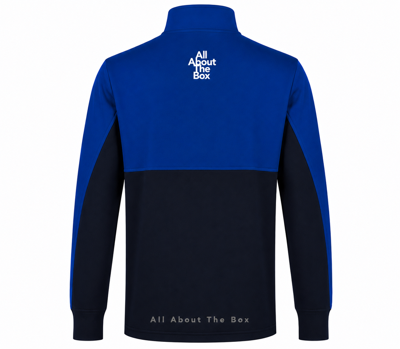 Performance Sports Top 1/4 zip Two tone Blue/Navy Blue