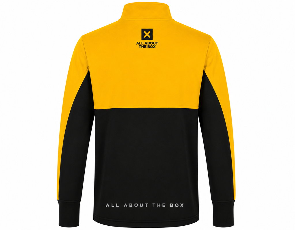 Performance Sports Top 1/4 zip Two tone Yellow/Black
