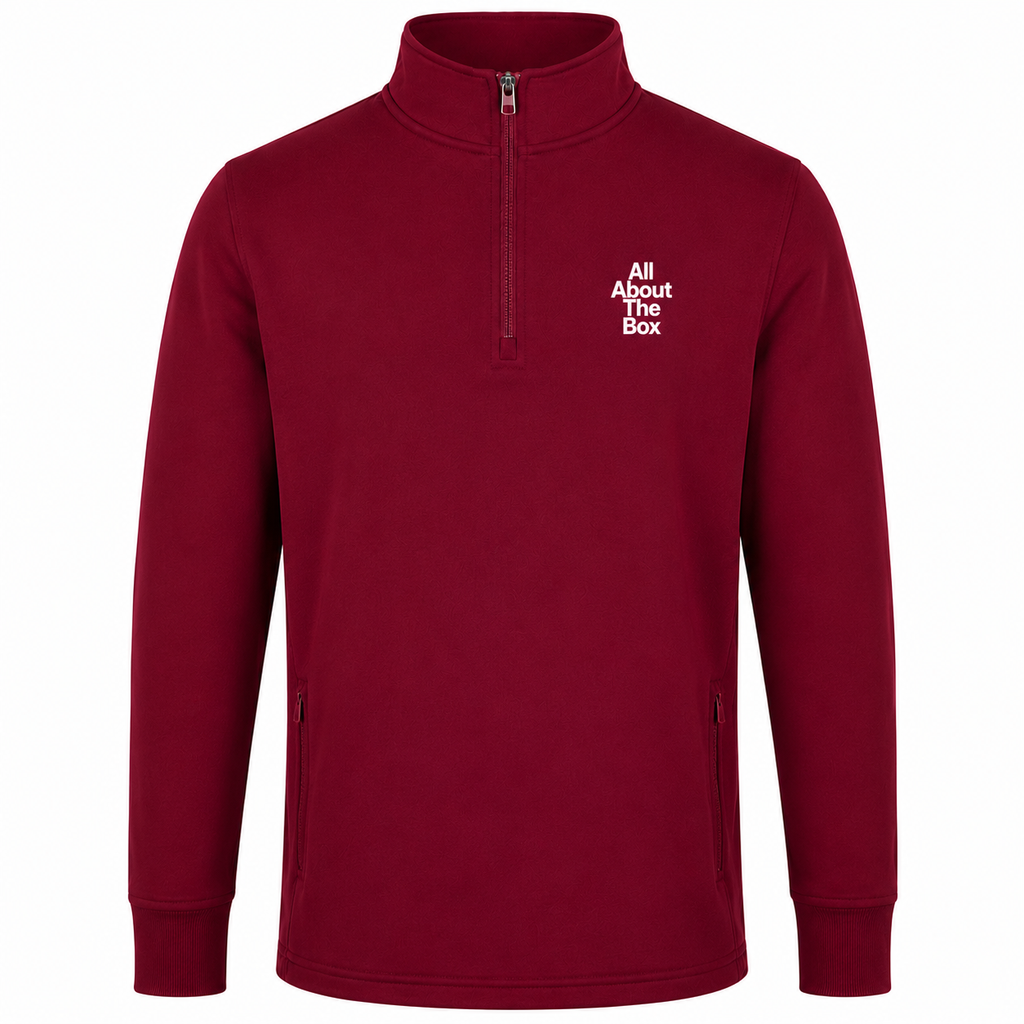 Performance Sports Top 1/4 zip Burgundy