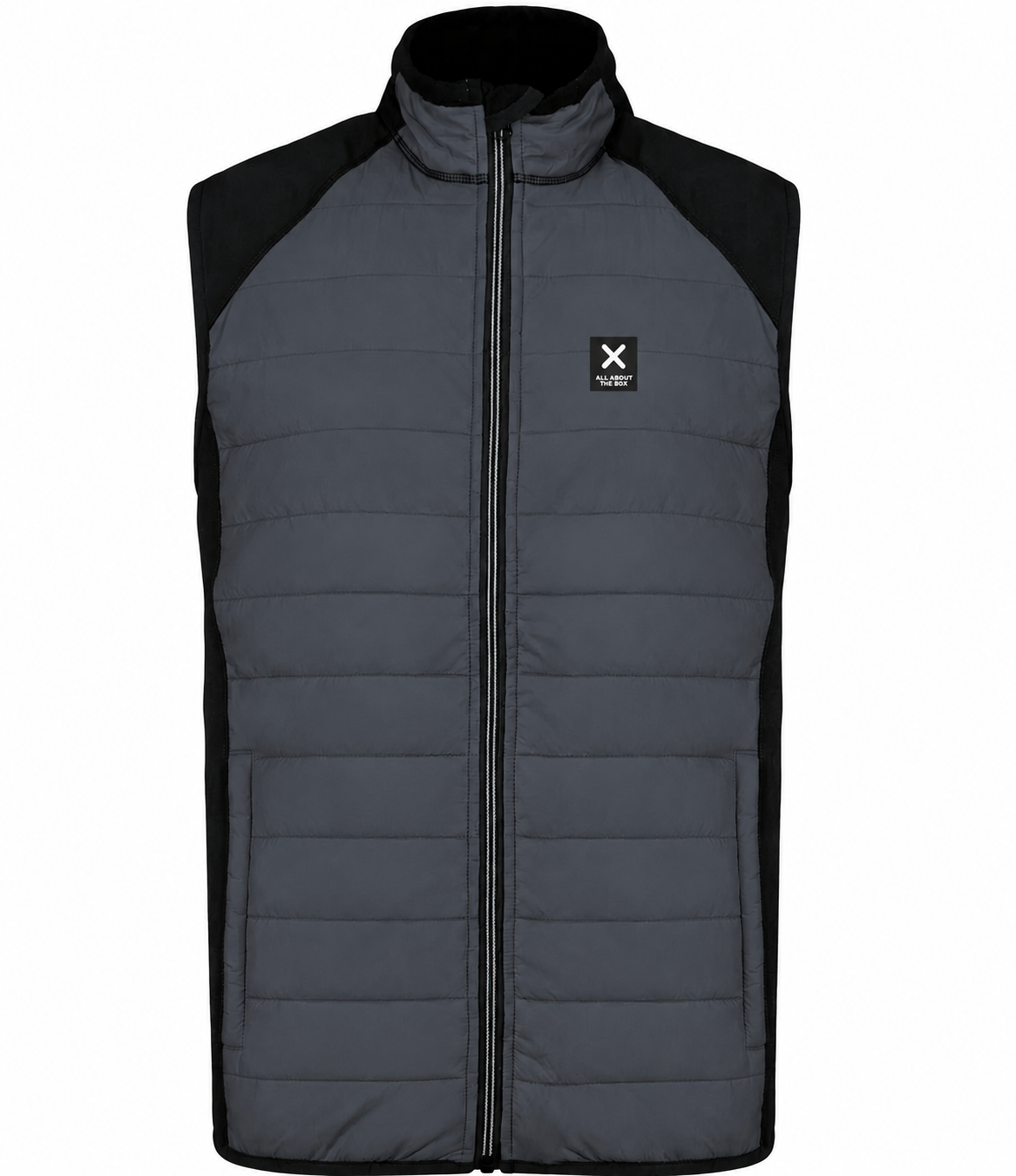 Dual Fabric Sports Bodywarmer Grey/Black
