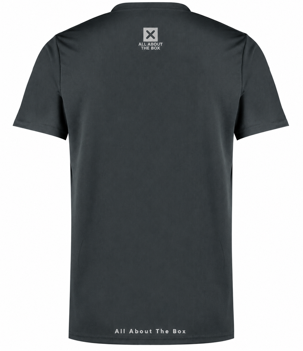 Sports Performance Short Sleeve Dark Grey T Shirt