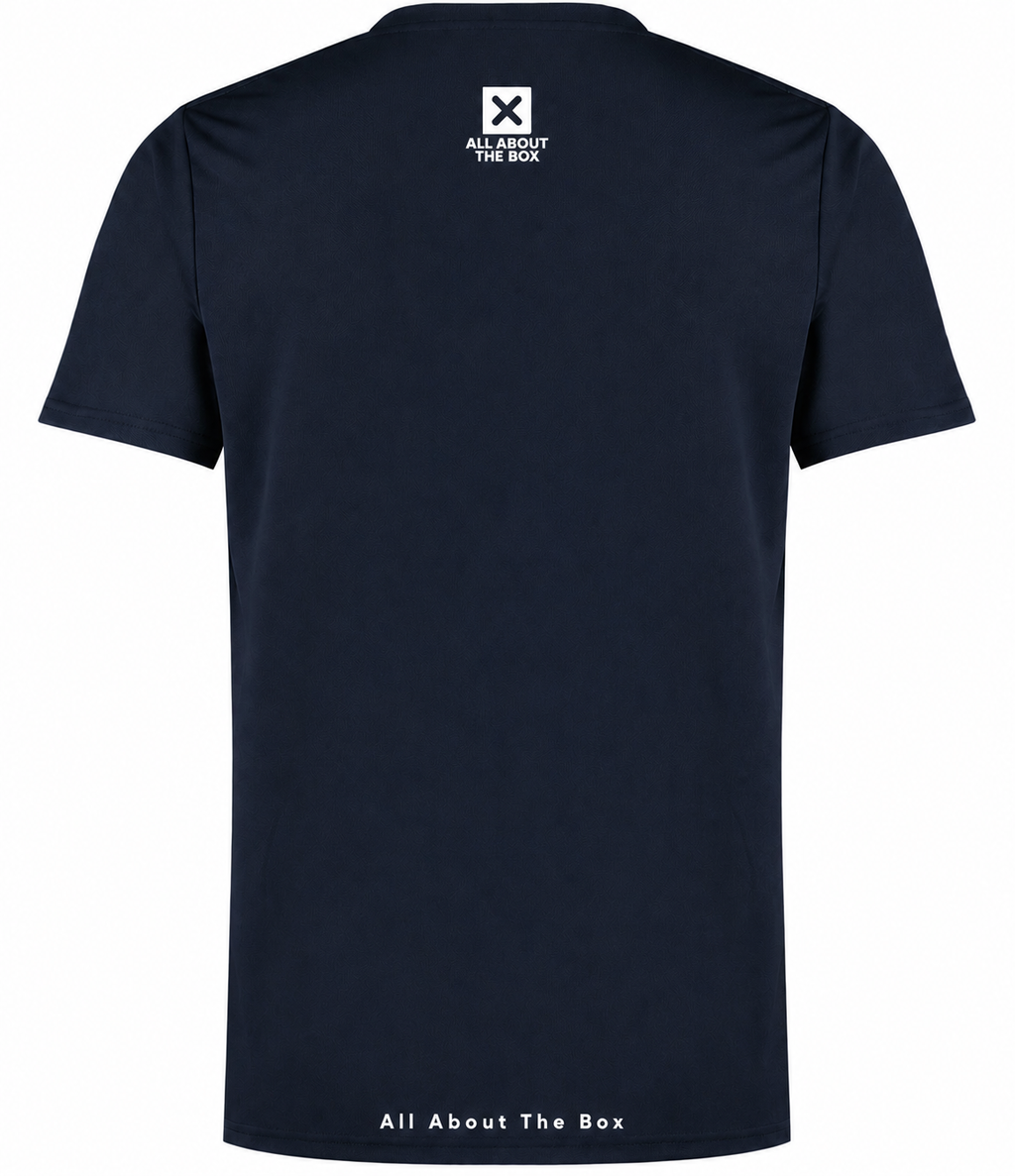 Sports Performance Short Sleeve Navy T Shirt