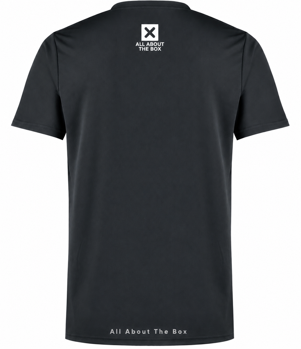 Sports Performance Short Sleeve Dark Grey T Shirt