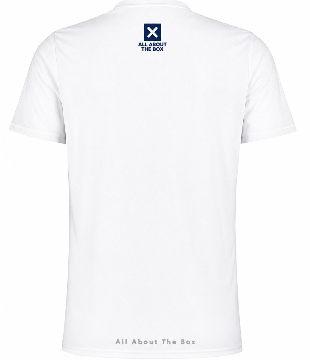 Sports Performance Short Sleeve White T Shirt