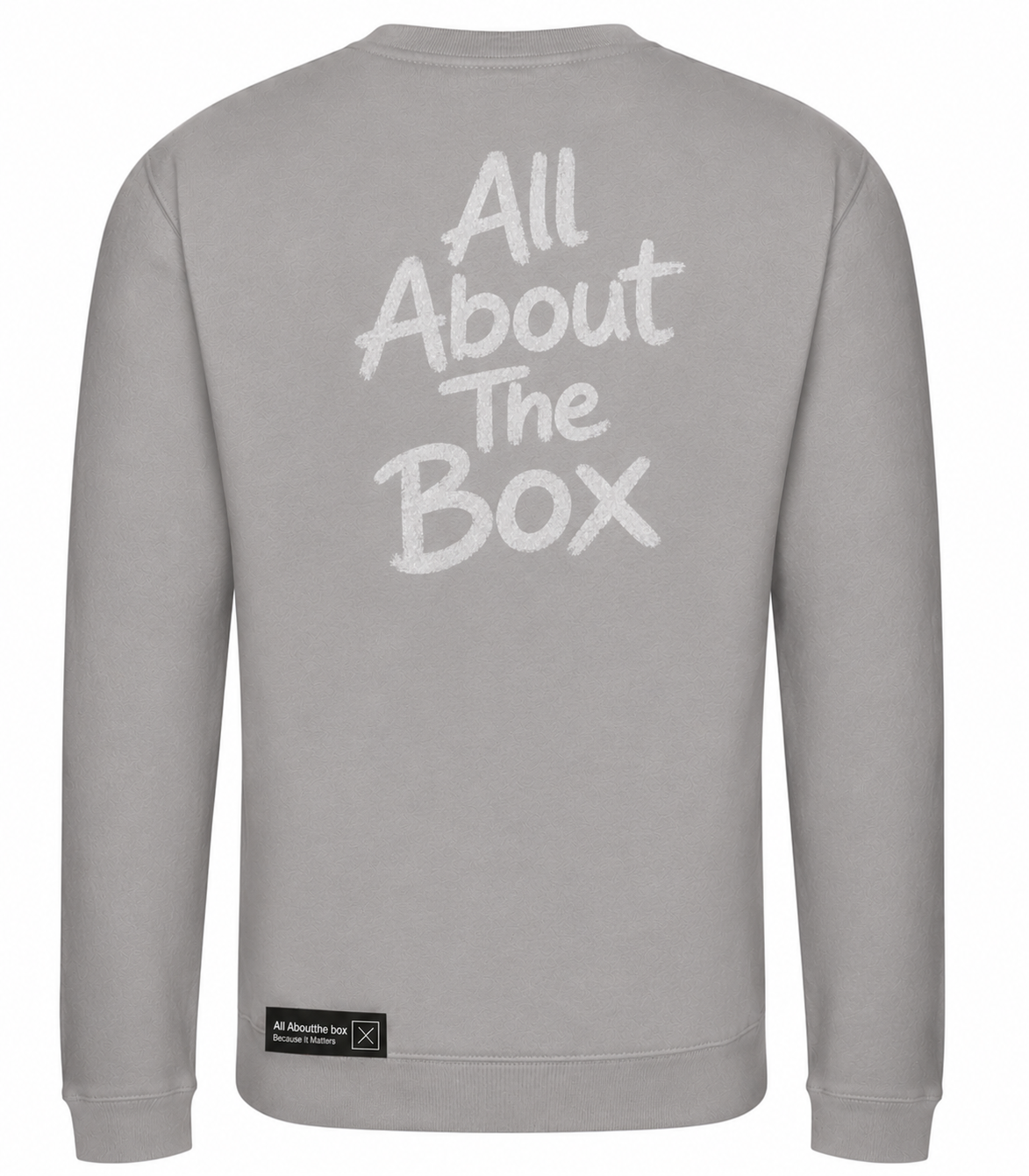 Midweight Crew Neck Sweatshirt Platinum Grey