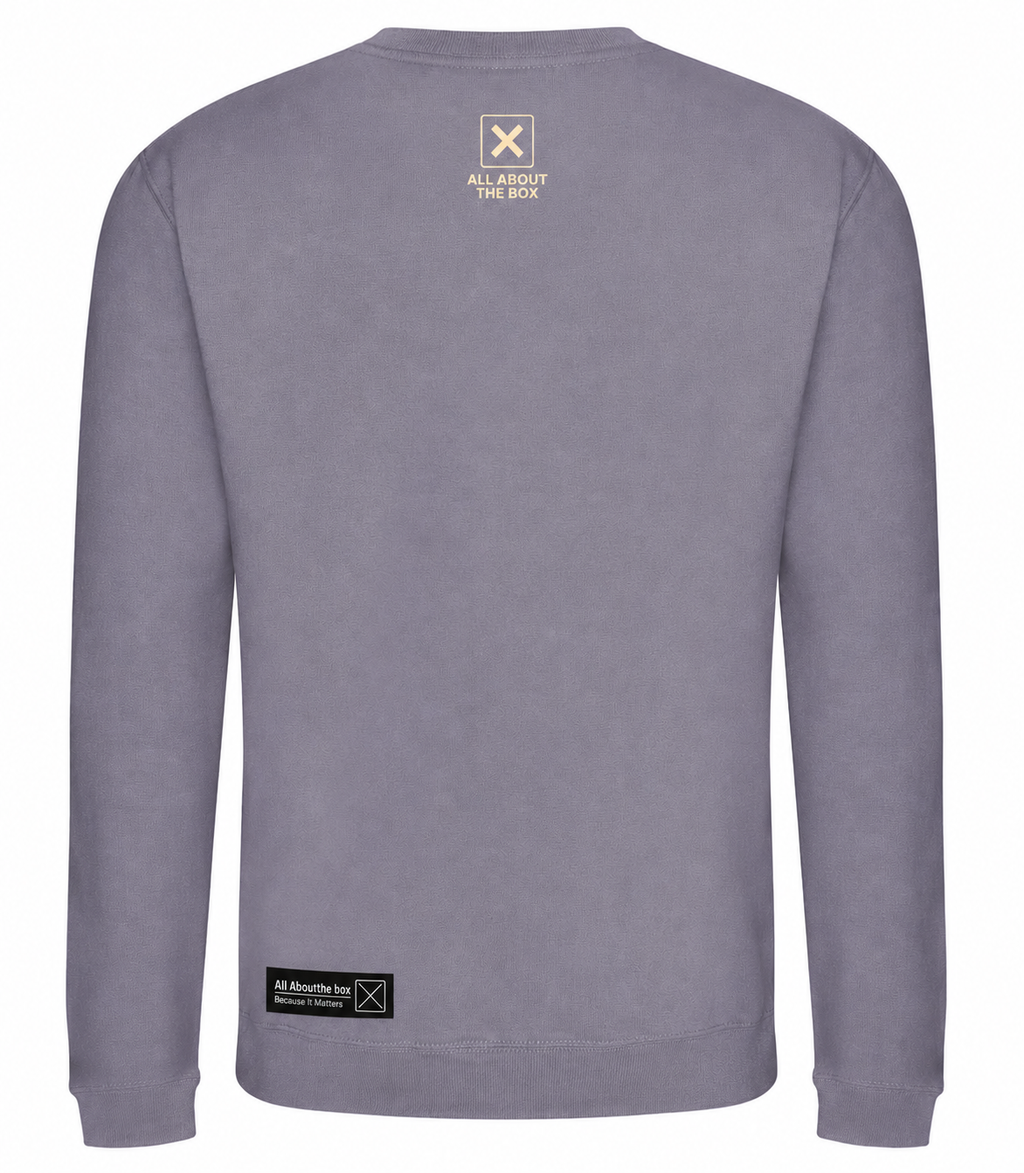 Midweight Crew Neck Sweatshirt Dusty Lilic