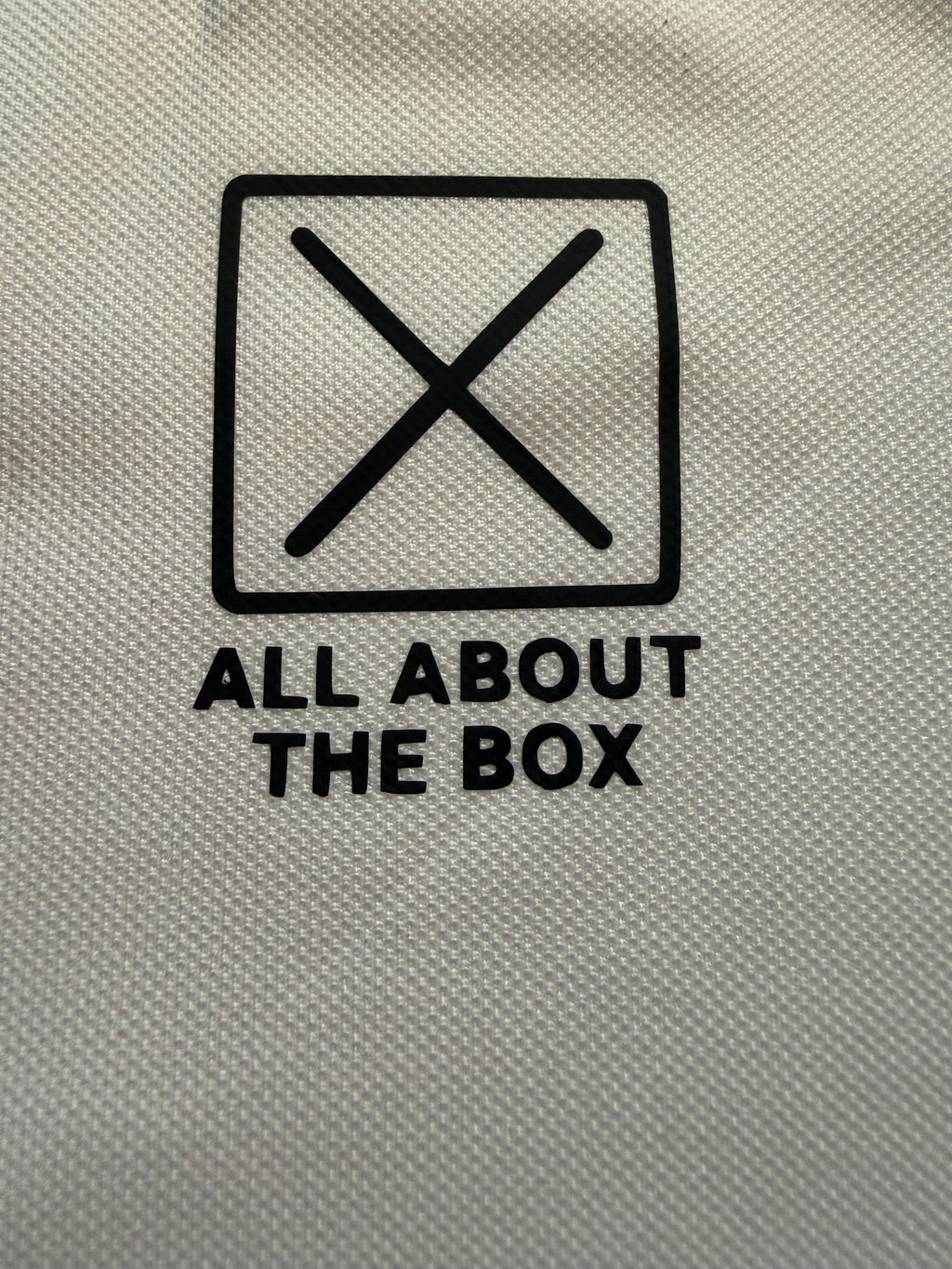 AATBox Short Sleeved White Polo Shirt