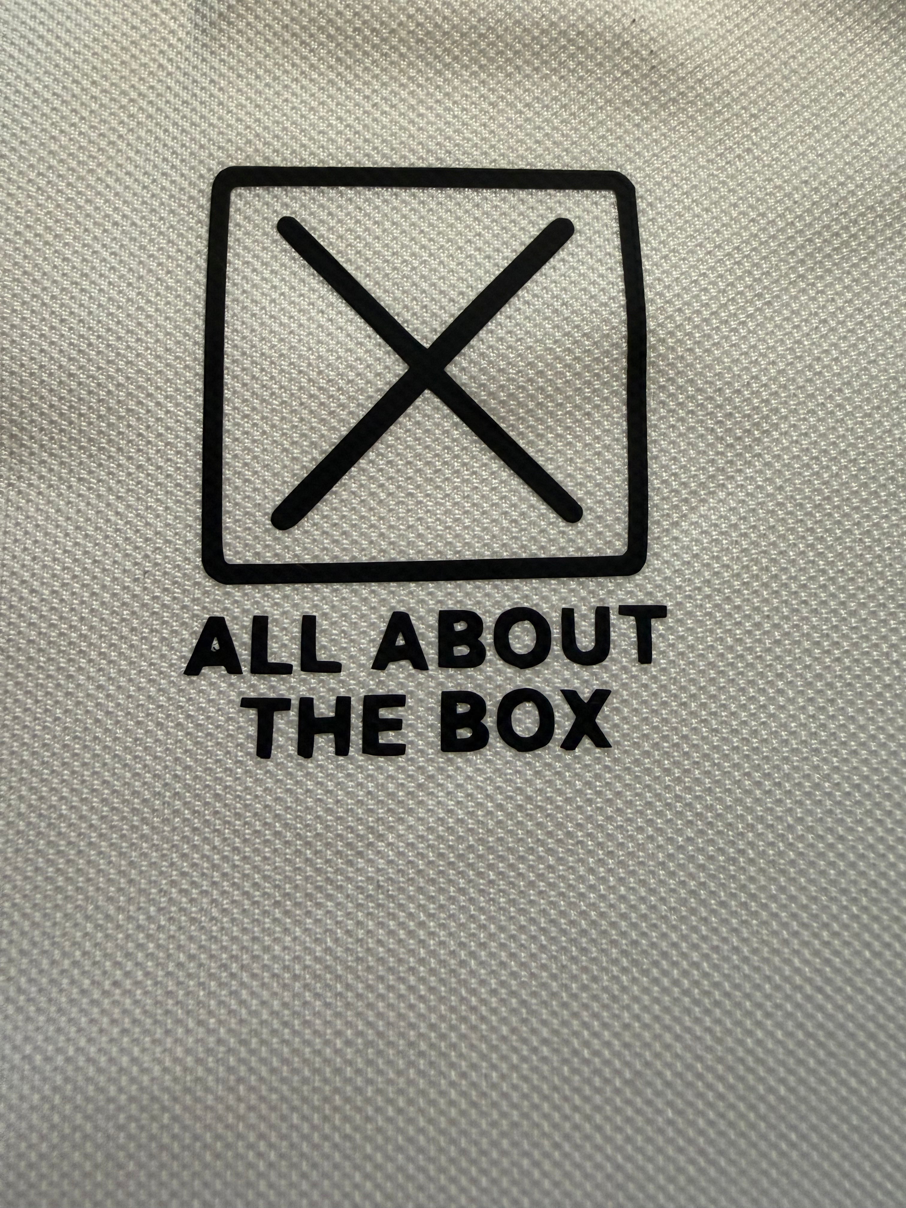 AATBox Short Sleeved White Polo Shirt